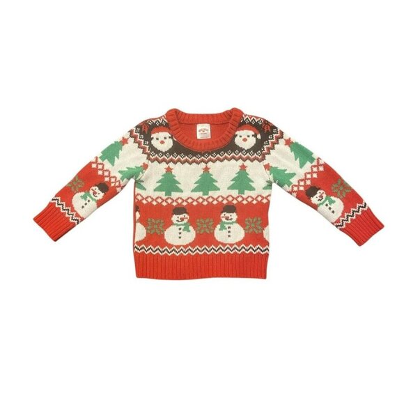 HOLIDAY TIME CHRISTMAS SWEATER Toddler Boy Size 2T/NP2 - Picture 1 of 7